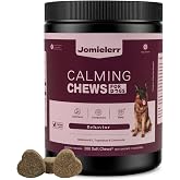 Jomielerr Calming Chews for Dogs 200 ct, Dog Calming Treats and Bites with Melatonin Anxiety Relief Treats for Dogs- Supports Relaxation for Travel, Separation, Barking, Fireworks, Chicken Flavor