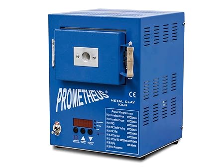 Prometheus azul Mini joyero de metal arcilla horno PRO-1 Preset ...