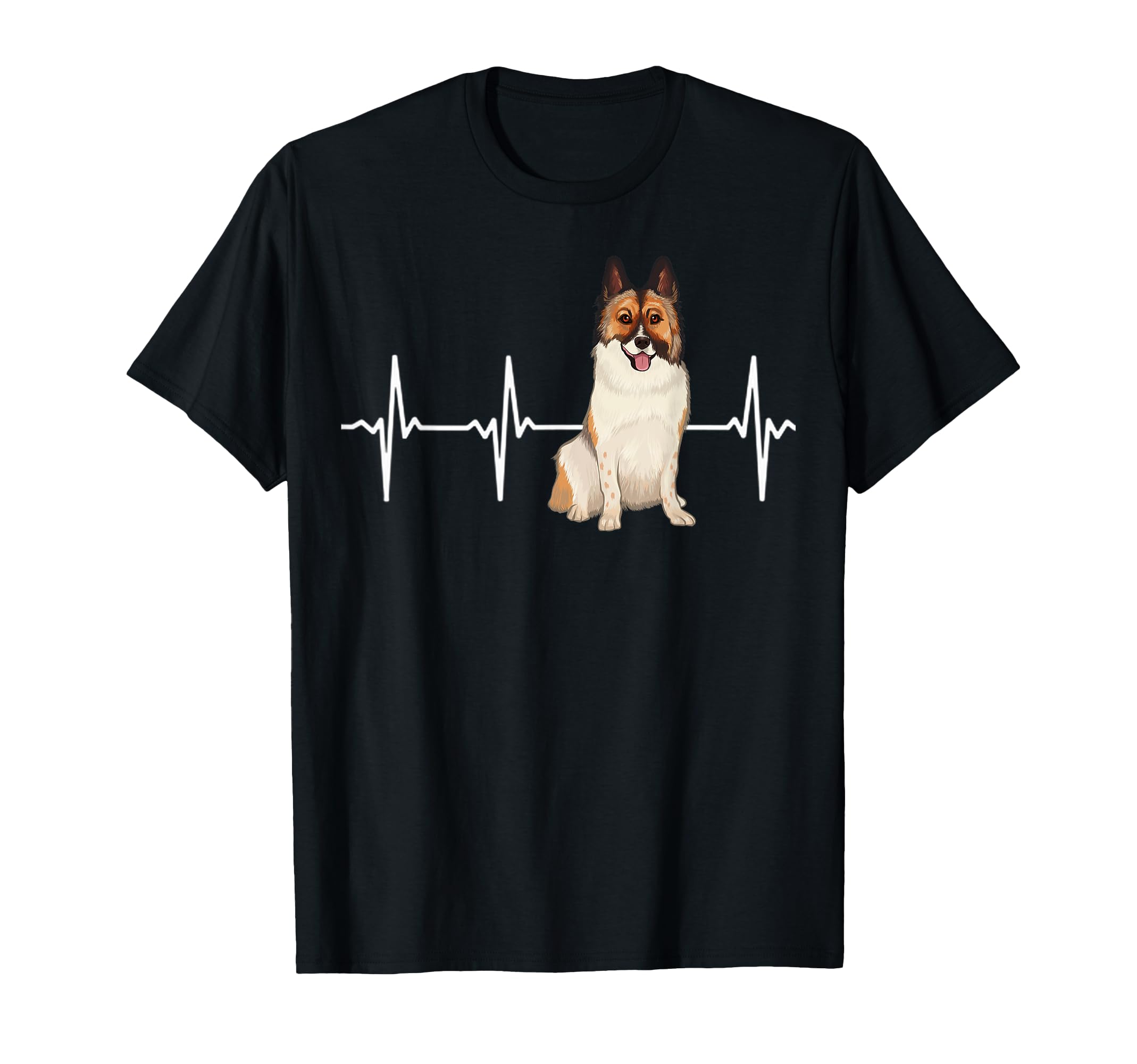 Icelandic Sheepdog Heartbeat Dog Lover T-Shirt