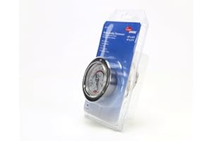 Cooper-Atkins 6142-20-3 Vapor Tension Panel Thermometer with Front Flange, NSF Certified, 48" Capillary Length, -40/60°F Temp