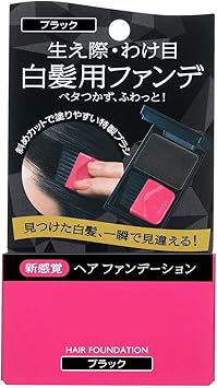 Amazon プリオール ヘア ファンデーション ブラック 白髪用ファンデーション 3 6g プリオール Prior ビューティー 通販