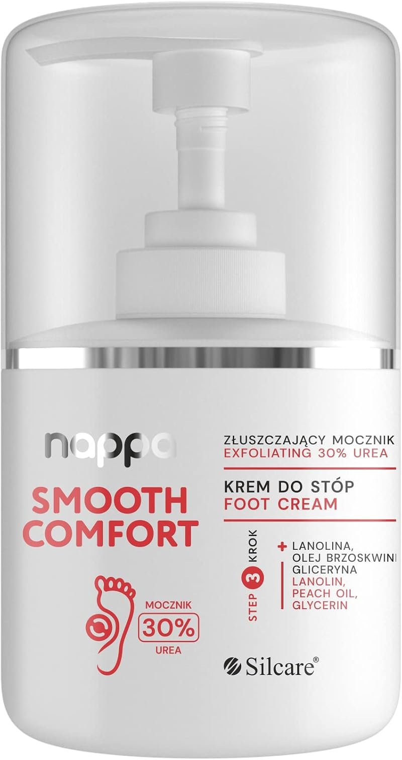 Silcare Nappa Smooth Comfort krem do stóp mocznik 30% 250ml