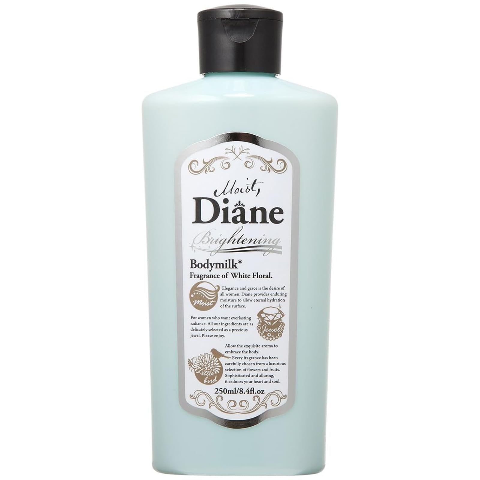 【医薬部外品】 Diane ダイアン 薬用 ボディミルク ホワイトフローラル 250ml さっぱりタイプ ボディ用美容液商品画像