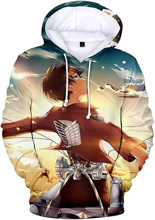 attack on titan sweatshirt amazon