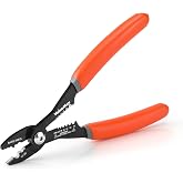 Valuemax 4-in-1 Wire Stripper Tool, Wire Stripper, Wire Crimper, Wire Crimping Tool, Multifunctional Electrician Pliers for Clamping, Stripping, Cutting, Crimping, 10-20 AWG