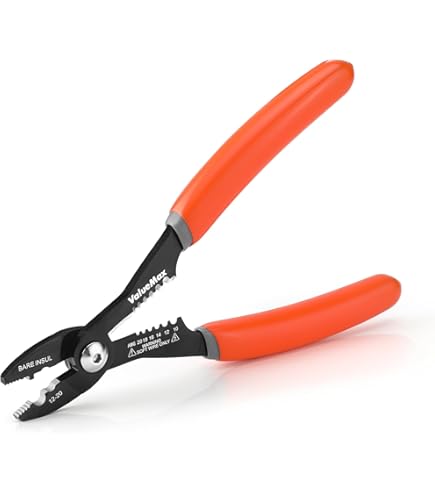 DxCRIMP Jeu De Pince à Sertir Cosse Electrique - Avec 18 Sortes Embouts