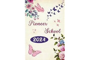 2024 PIONEER SCHOOL: JW Notebook for Jehovah's Witnesses. Gift idea.