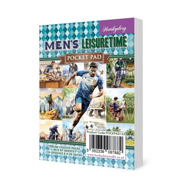 Hunkydory Crafts Men's Leisuretime Pocket Pad - A7