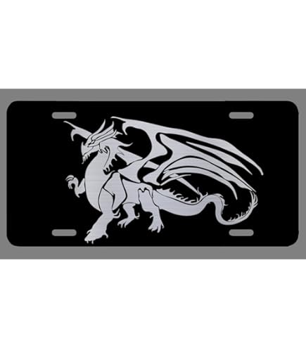 QGBYMX License Plate Branch Snowy Birds - Universal Fit For