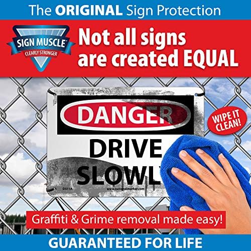 Nmc Tm138G Company Vehicles Only Sign - 12 In X 18 In Standard Aluminum Traffic Sign Green Text On White Base