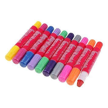 Homyl Temporary Hair Chalk Set 10 Bright Colors Non Toxic Hair