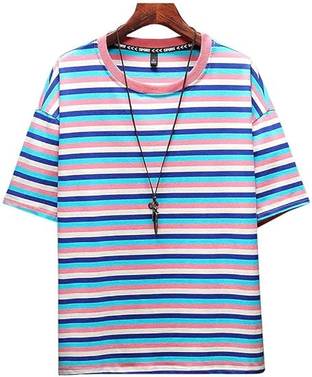 Amazon Sweet Bell Tシャツ メンズ 半袖 カットソー パーカー トップス カジュアル マリン ボーダー ロゴ Dea0 Tp35b Tシャツ カットソー 通販