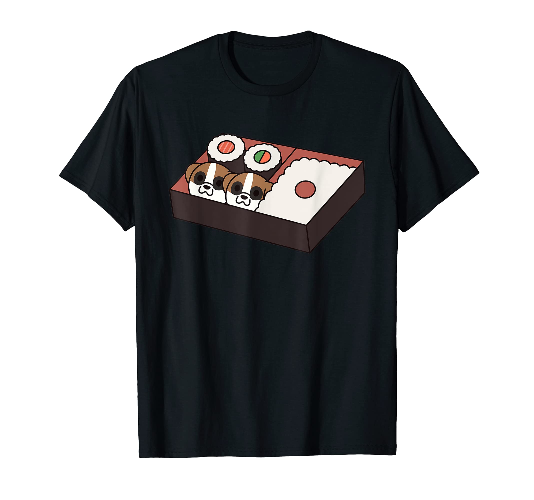 Sushi Bento Box Boxer Dog T-Shirt