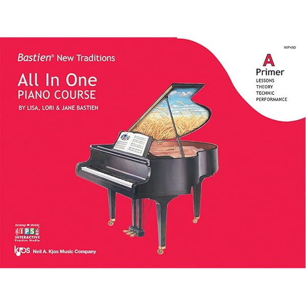 WP451 - Bastien New Traditions - All In One Piano Course - Primer