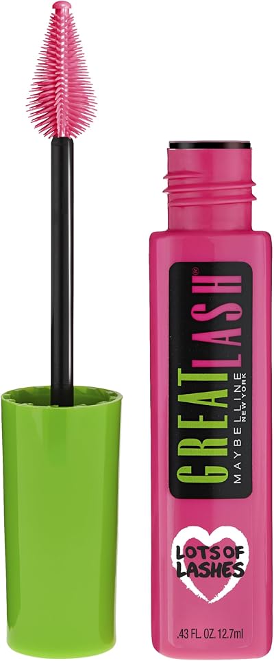 Maybelline Great Lash Lots of Lashes Mascara Very Black 0.43 oz for Women