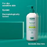 ISDIN Germisdin Aloe Vera Body Wash 1000ml Soap Free Hydrates Soothes view 3