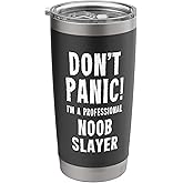 Noob Slayer Stainless Steel Insulated Tumbler