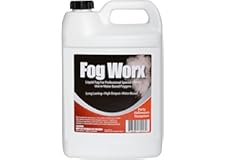 FogWorx Fog Juice - 1 Gallon of Organic Fog Fluid (128 oz) - Medium Density, High Output, Long Lasting Fog Machine Fluid for 