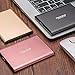 Maxone 160GB External Hard Drive Portable 2.5'' Ultra Slim HDD Storage USB 3.0 Compatible with PC, Laptop, Rose Pink