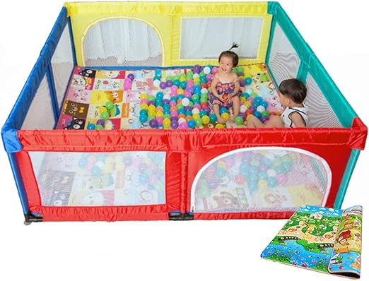 cleaning playpen mat