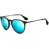 SUNGAIT Premium Vintage Round Sunglasses for Women Men Classic Retro Trendy Style