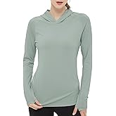 netdraw Women's Ultra-Soft Bamboo Viscose Hoodie UPF 50+ Sun Protection Long Sleeve Shirt