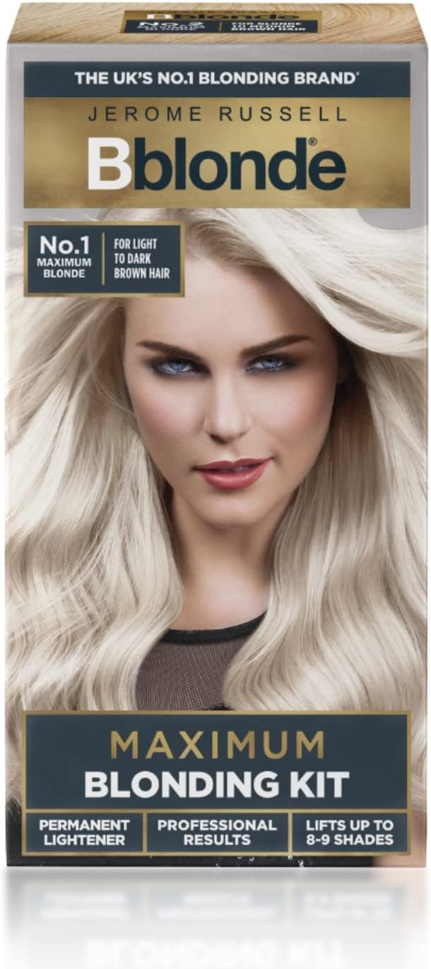 Jerome Russell Bblonde Blonding Kit 40V Cream Lightener with Avocado Oil