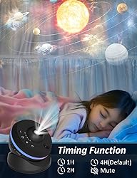 [6th Gen Upgraded] Planetarium Galaxy Projector, 13