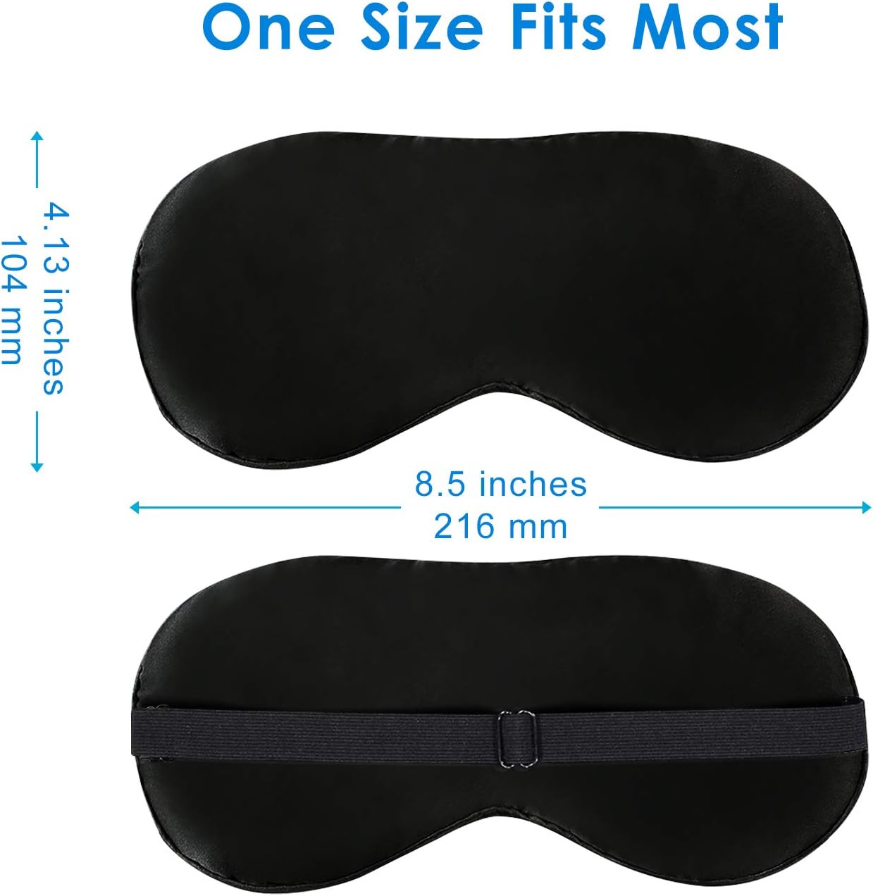 JEFlex Natural Silk Sleep Mask Blindfold, Super-Smooth Eye Mask: Health & Personal Care