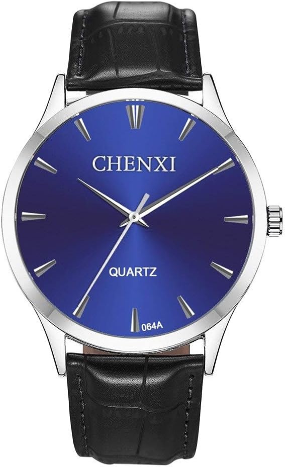Amazon Qtmiao 美しいchen Xi時計 ドーンメンズ腕時計ビジネスメンズ腕時計ベルト時計モーニングブランドクォーツ時計064a Color 2 メンズ腕時計 腕時計 通販