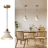 OROILUPU 7.7'' Concrete Pendant Lights Kitchen Island Hanging Lights Unique Pinecone Lampshade Industrial Chandelier Nordic C