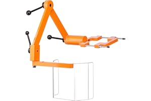 Drill Press Guard. Fits machines with column diameters of 4.0-6.5inch. Drill Press Accessories Standard Model, No Interlock. Part # DPG-2 by ATS Machine Safety Solutions