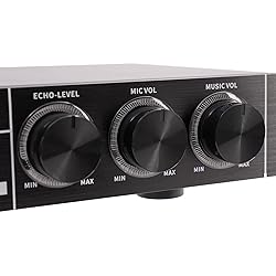 Metal Audio Processor Mixer 25W 110V Vocal Effects