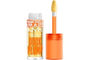 NYX PROFESSIONAL MAKEUP, Duck Plump High Pigment Lip Gloss, Plumping lip gloss, High pigment color, Vegan formula - Clearly S