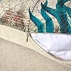 ULOVE LOVE YOURSELF Mediterranean Style Throw Pillow Case Sea Theme Decorative Square Cotton Linen Coastal Cushion Cover…