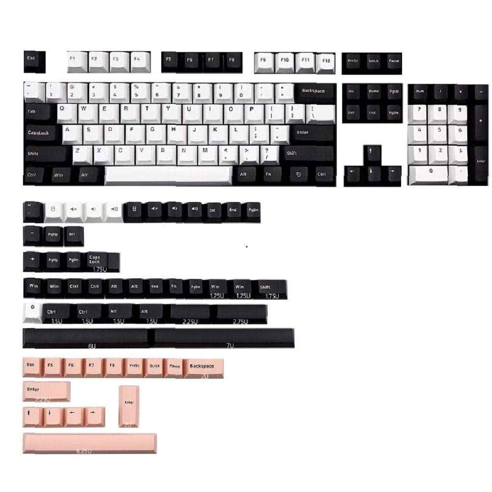 160 Keys Cherry Profile Olivia Keycap Double Shot Thick PBT Keyboard Keycaps Cap