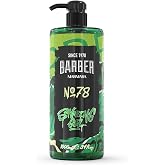 Barber Marmara No.78 Clear Non-Foaming Shaving Gel with Pump 33.81 fl oz | Professional Turkish Barber Quality for Precision Shaving. Ideal for Beard Contours, Neckline and Close Shaves.