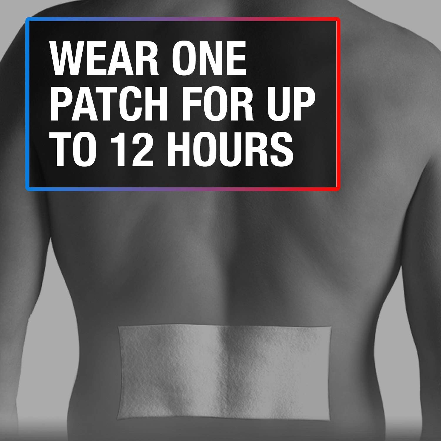 ICY Hot Lidocaine Patch Plus Menthol 5 Count Temporarily Relieves Minor Pain Associated with Arthritis, Simple Backache, Muscle Strains, Sprains, Bruises, and Cramps: Health & Personal Care