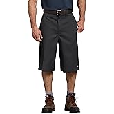 Dickies Men’s 15-Inch Relaxed Fit Work Shorts – Lightweight Uniform Shorts for Men with Multi-Use Pocket and Durable Fabric
