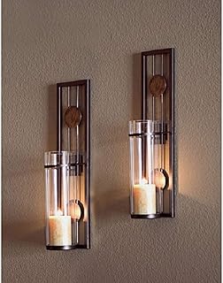 modern farmhouse candle wall sconces