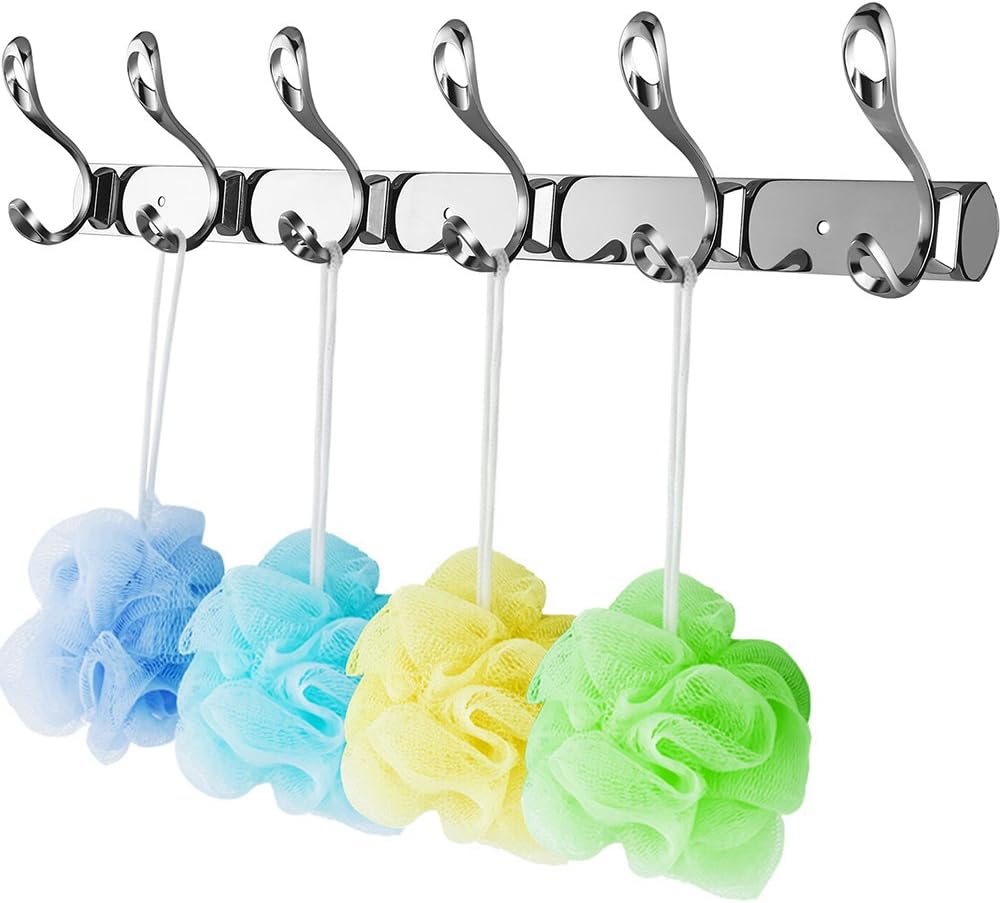 Lot 10 Mini Crochets Muraux En J Acier Inoxydable - Avec Vis Pour Cadres, Miroirs Et Décoration