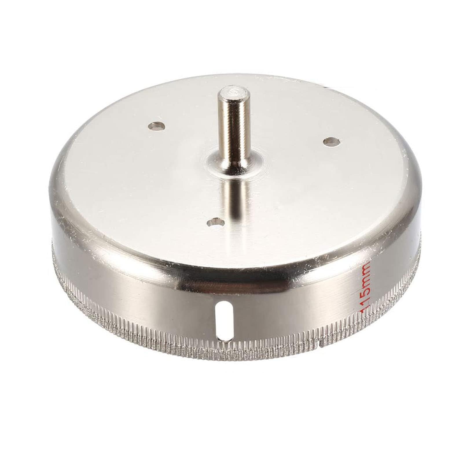 TOP-VIGOR 115mm Diamond Drill Bit Hole Saw, Hollow Core Drill Bit Hole Saw Tools, Hole Cutter Glass Center Pilot Drilling Bits for Glass Ceramics Porcelain Tile Stone Granite Marble