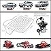 Nex Car Travel Inflatable Mattress with Pillow Car Mobile Cushion Air Bed Mattress Queen Bed for Sleep Rest and Intimate Motion with Pump, Gray