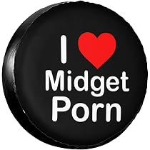 Amazon.com: I Love Midget Porn The Spare Rire Cover is Waterproof ...