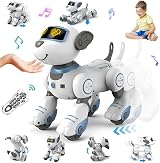 VATOS Remote Control Robot Dog Toy 17 Functions Touch Follow Dancing RC Puppy