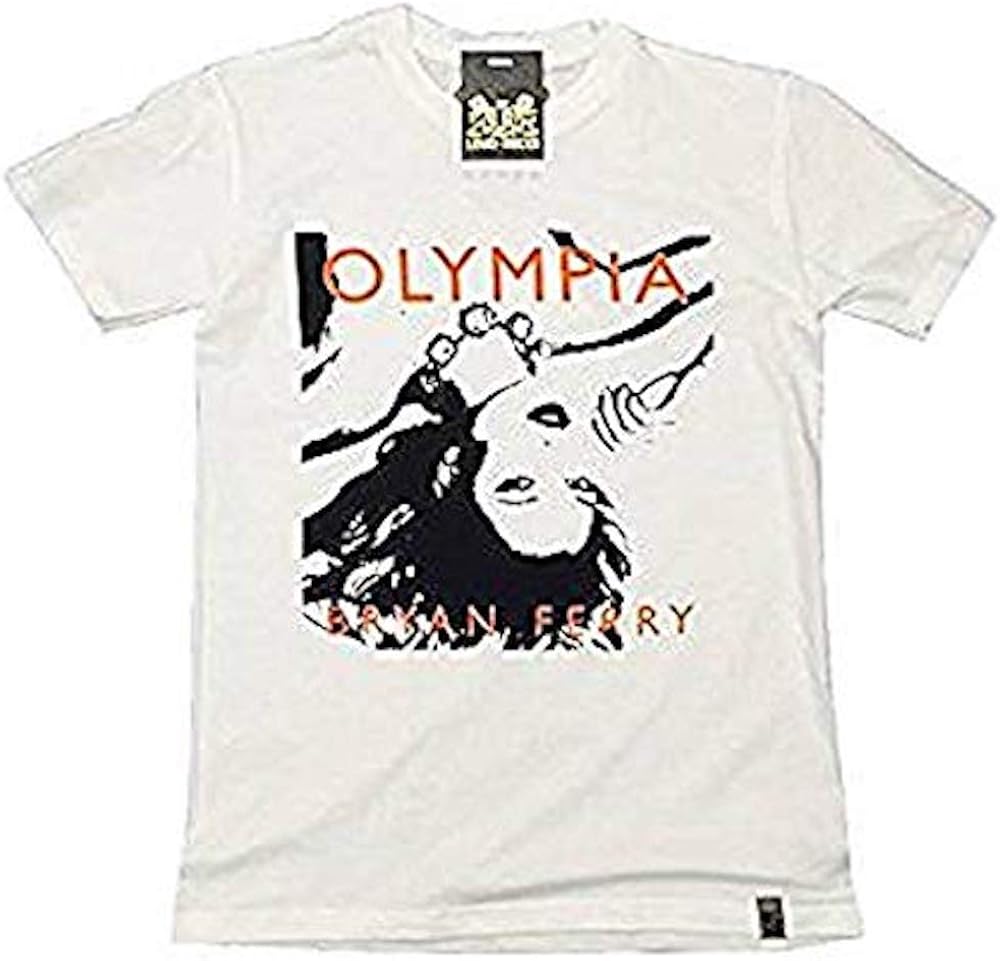 BRYAN FERRY - OLYMPIA - OFFICIAL MENS T SHIRT: Amazon.es: Ropa y accesorios