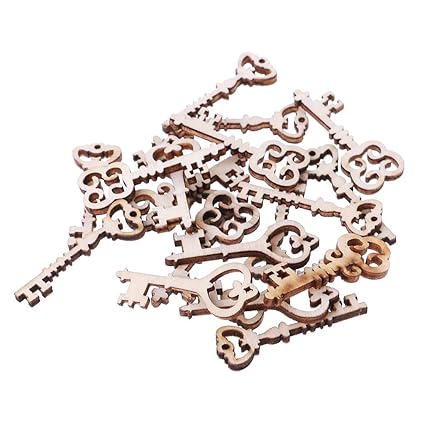 Wooden Pieces Wooden Stars Shapes Laser Cut Blank Embellishments