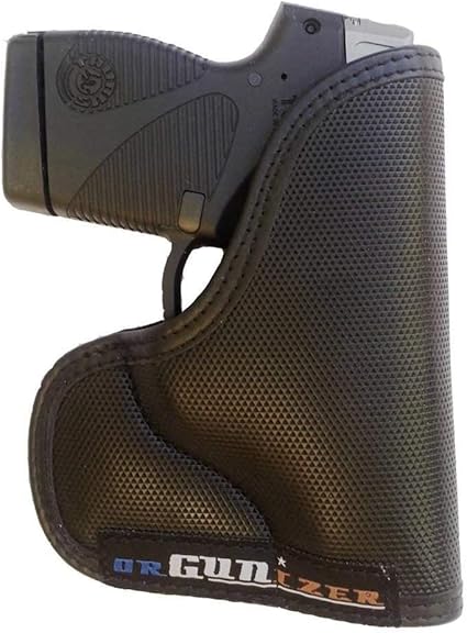 Amazon Com Garrison Grip Custom Leather Trim Poly Pocket Holster Fits Taurus Pt738 Tcp 380 Pt732 32 Cal Sports Outdoors