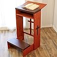 Guangshuohui Prayer Kneeler Pads Wooden Church Kneeler Folding, Kneeling Bench for Home (20" x25"x32"H (50x65x80cm))
