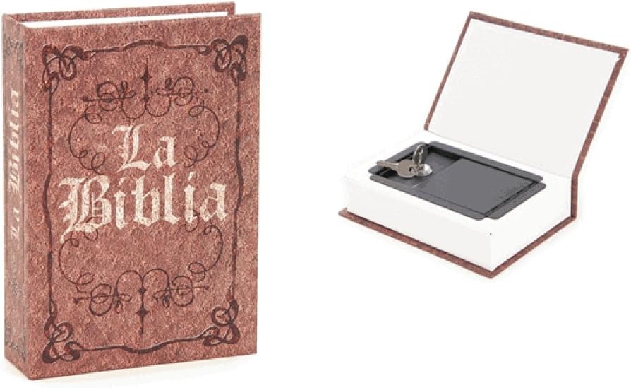 Caja Fuerte Libro La Biblia: Amazon.es: Hogar